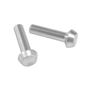 Scott Drake 65-6 DOOR LOCK KNOBS SATIN PR