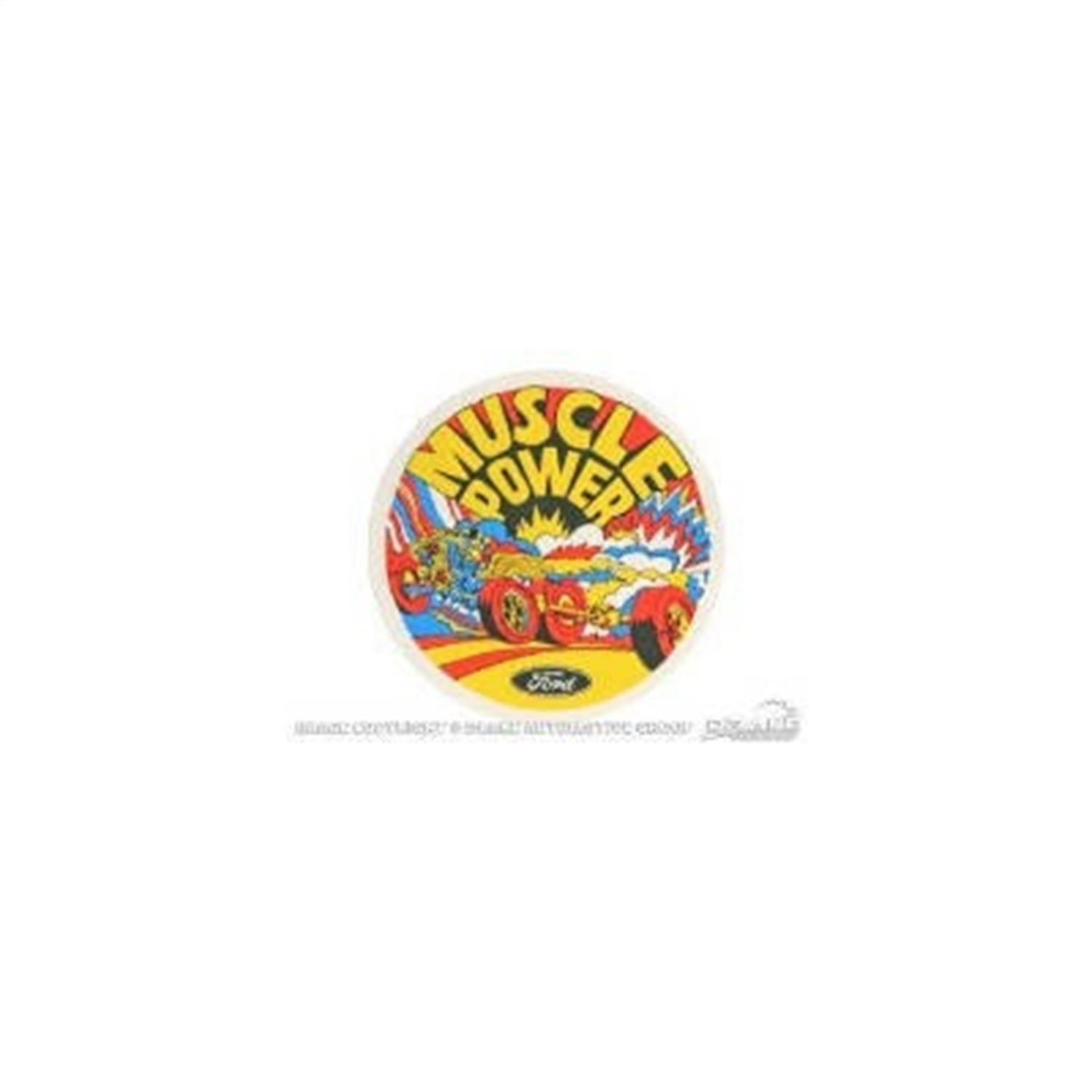Muscle Power Exterior Decal