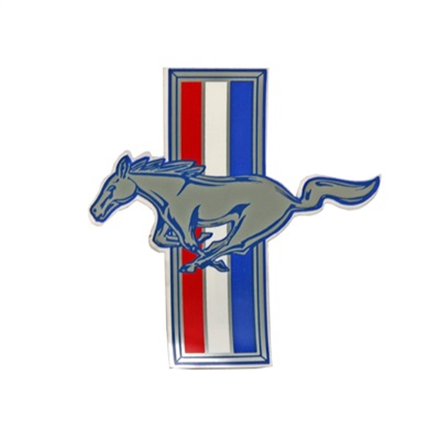 Tri Bar Running Pony Decal