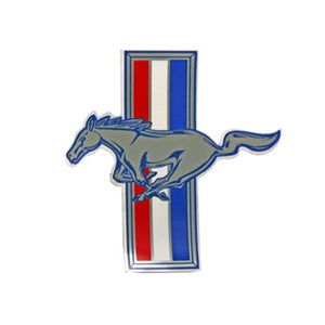 Tri Bar Running Pony Decal